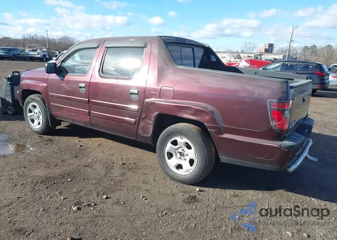 2009 Honda Ridgeline Rt из США, поврежденный, VIN 2HJYK162X9H502885